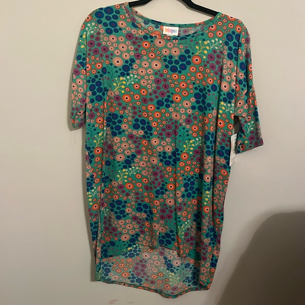 XS Floral LuLaRoe Irma Tunic